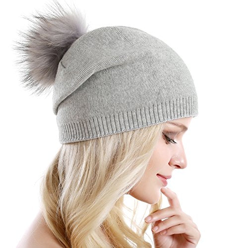 Cashmere Knit Wool Beanie - Image 24