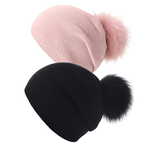 Cashmere Knit Wool Beanie - Image 26