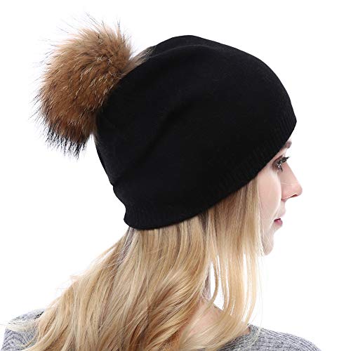 Cashmere Knit Wool Beanie - Image 36