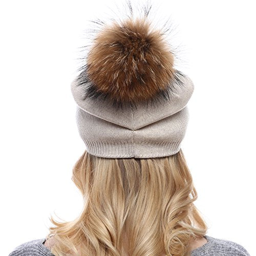 Cashmere Knit Wool Beanie - Image 4