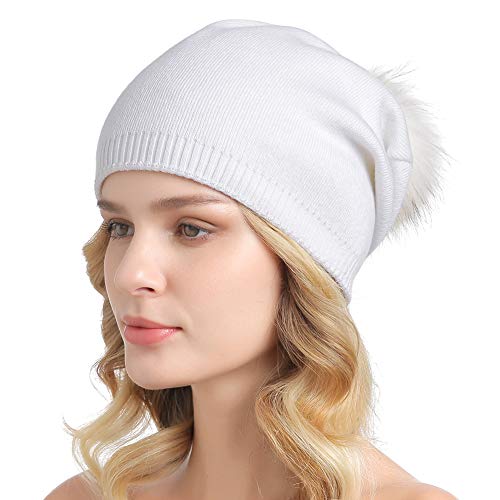 Cashmere Knit Wool Beanie - Image 40