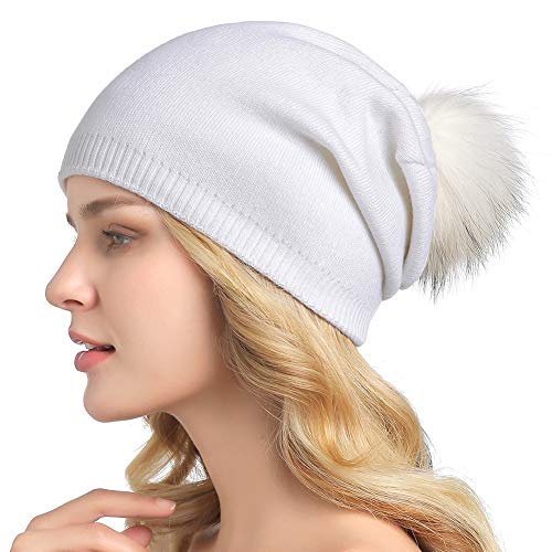 Cashmere Knit Wool Beanie - Image 41