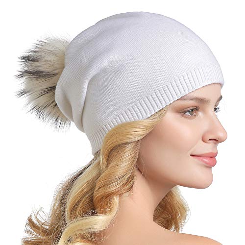 Cashmere Knit Wool Beanie - Image 42