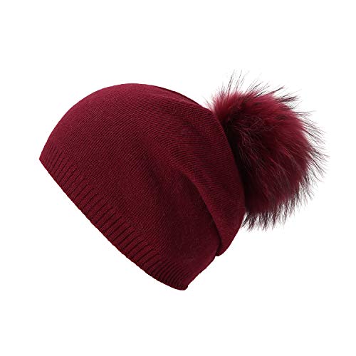 Cashmere Knit Wool Beanie - Image 49
