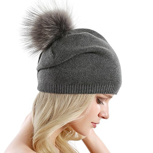 Cashmere Knit Wool Beanie - Image 51