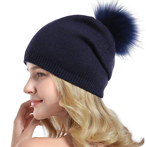 Cashmere Knit Wool Beanie - Image 55