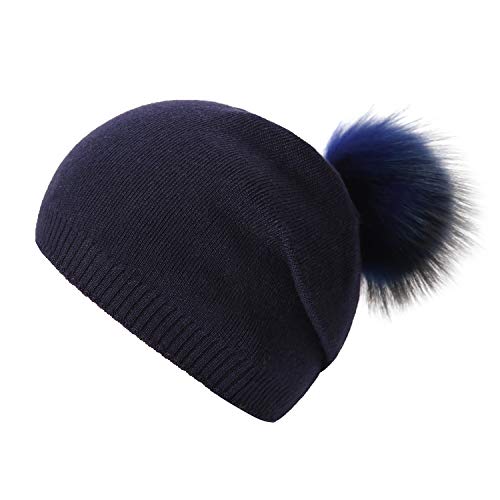 Cashmere Knit Wool Beanie - Image 58