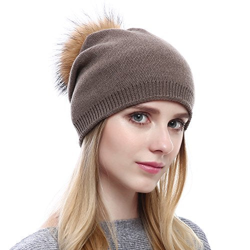 Cashmere Knit Wool Beanie - Image 59