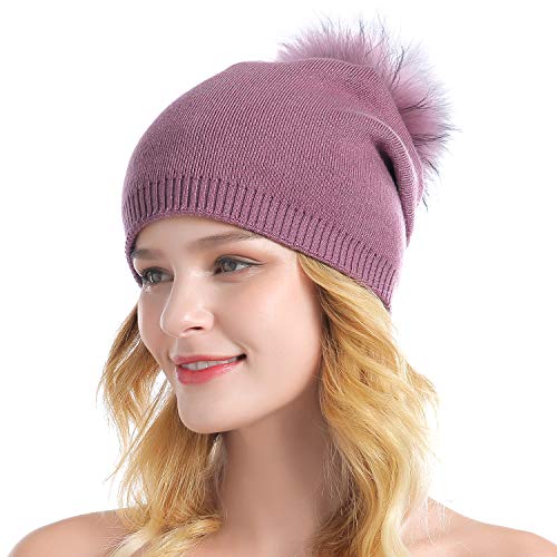 Cashmere Knit Wool Beanie - Image 63