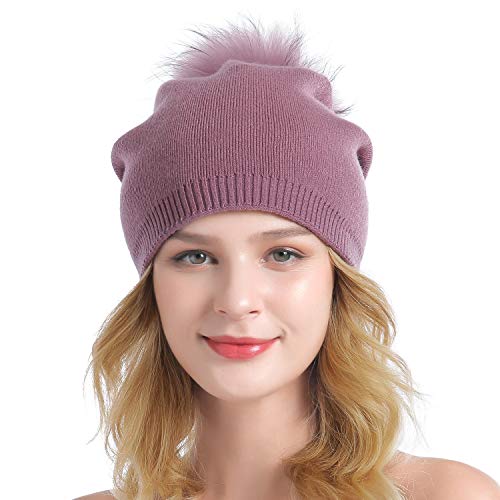 Cashmere Knit Wool Beanie - Image 64