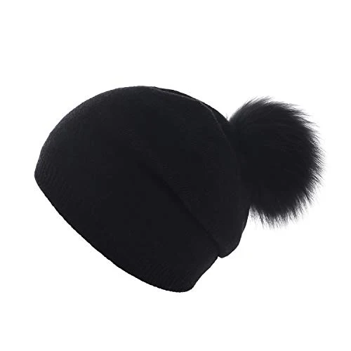 Cashmere Knit Wool Beanie - Image 9