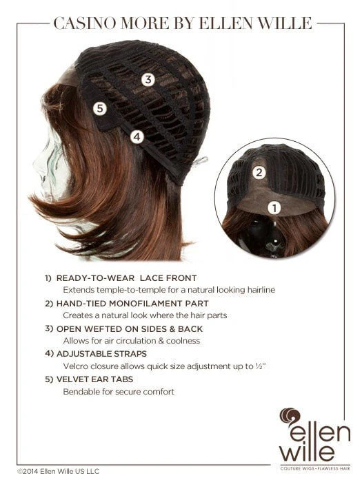 Casino More | Hair Power | Synthetic Wig - Image 7