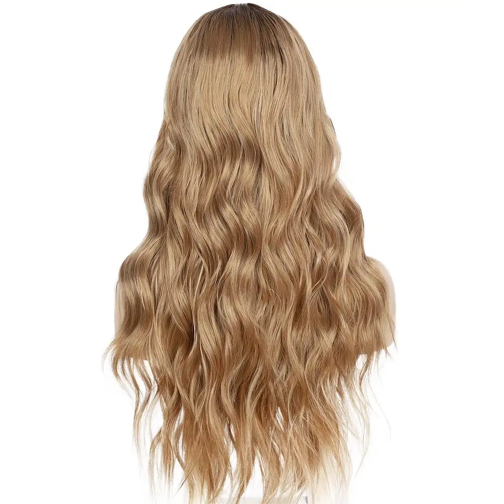 Catarina Leah Lace Front Ombre Blonde Brown Mix Wig - Image 2