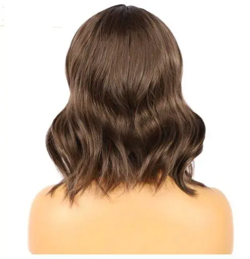 Challey  Wavy Ombre Brown HD Wig - Image 3