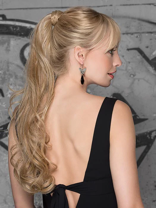 Champagne | Power Pieces | Heat Friendly Synthetic Hairpiece - Image 2