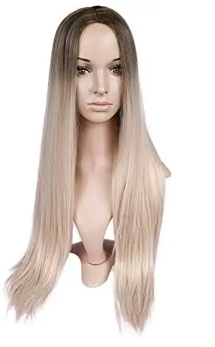 Chasity Long Straight Synthetic Wig - Image 6