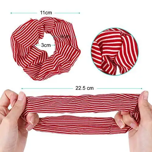 Chiffon Hair Scrunchies Mega Hair Accessories Set - Image 10