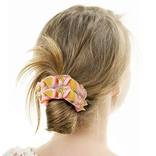 Chiffon Hair Scrunchies Mega Hair Accessories Set - Image 4