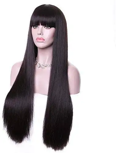 Chloe Long Wig with Bangs - Image 2