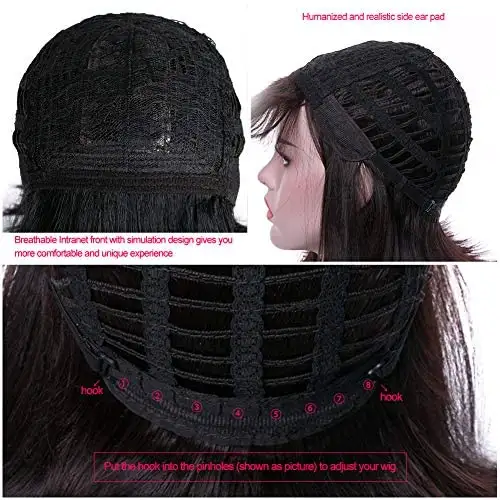 Chloe Long Wig with Bangs - Image 4