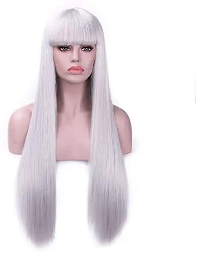 Chloe Long Wig with Bangs - Image 5