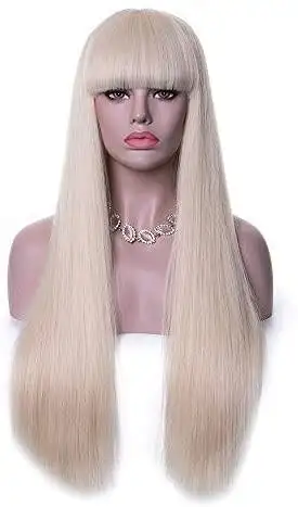 Chloe Long Wig with Bangs - Image 7