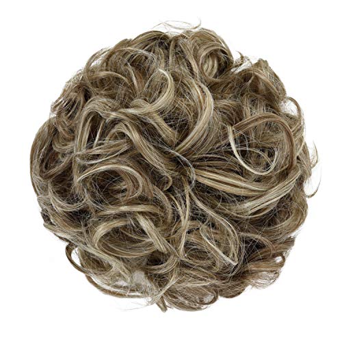 Classic Curly Chignon Hairpiece Bun - Image 2