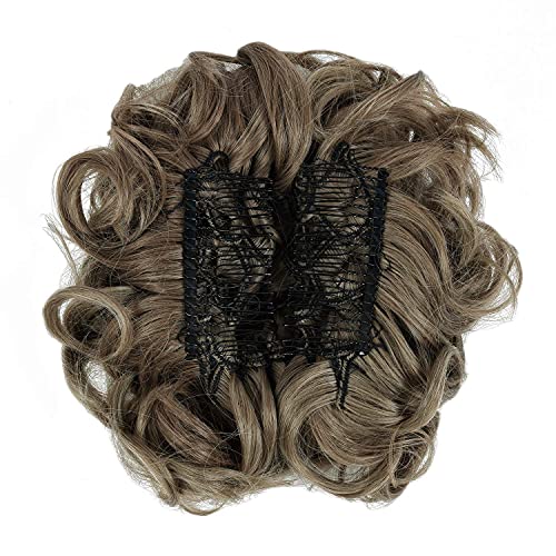 Classic Curly Chignon Hairpiece Bun - Image 31