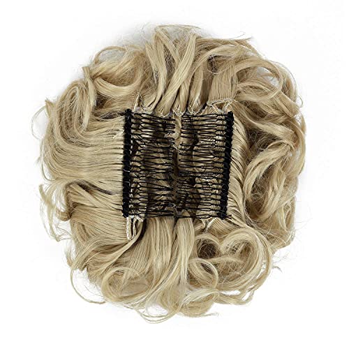 Classic Curly Chignon Hairpiece Bun - Image 36