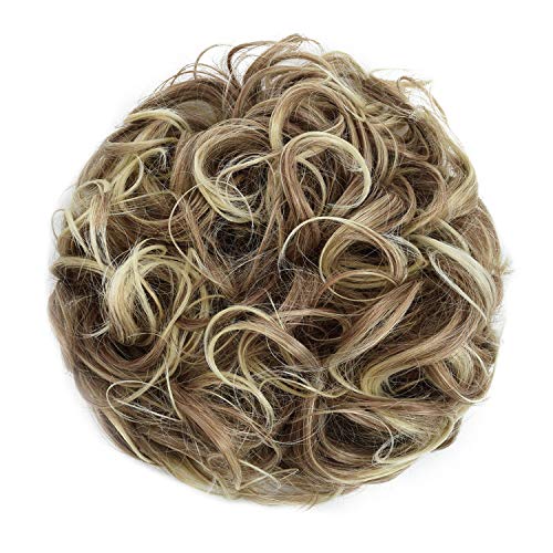Classic Curly Chignon Hairpiece Bun - Image 50