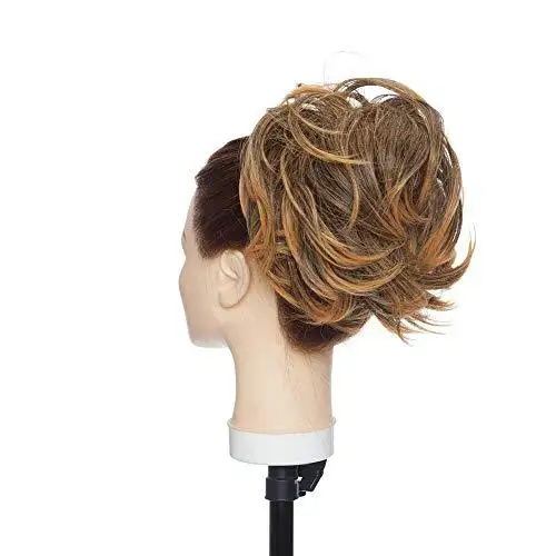 Classic Messy Hair Bun Hairpiece - Image 7