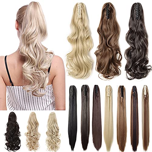 Claw Ponytail Extensions - 12 inches long - Image 100