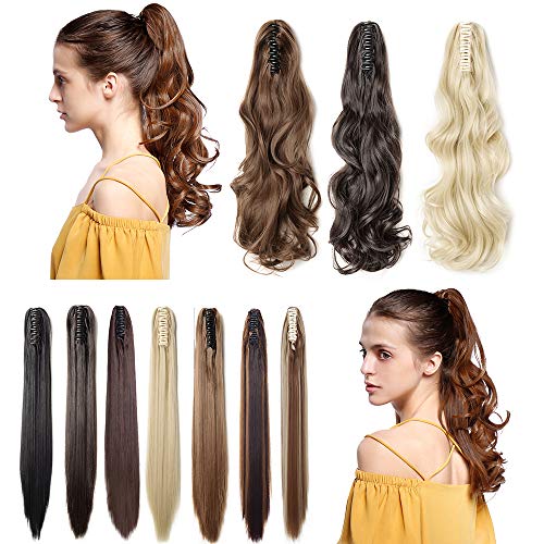 Claw Ponytail Extensions - 12 inches long - Image 48