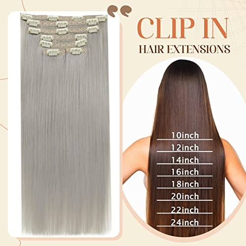 Clip in Balayage Chocolate Brown to Caramel Blonde and Brown Human  Hair Extensions - Image 77