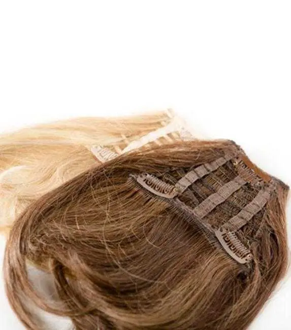 Clip In Bangs - Human Hair - Image 4