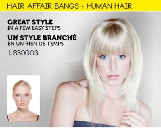 Clip In Bangs - Human Hair - Image 5