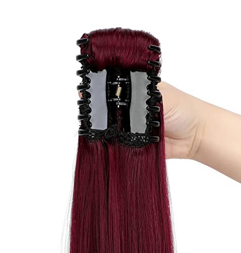 Clip in Hairpiece Ponytail Extension Claw - Image 17