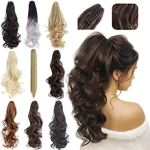 Clip in Hairpiece Ponytail Extension Claw - Image 29
