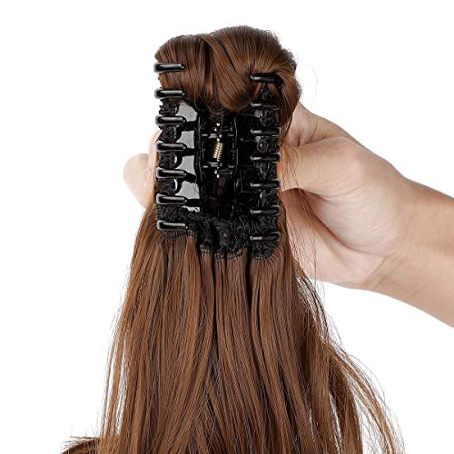 Clip in Hairpiece Ponytail Extension Claw - Image 37