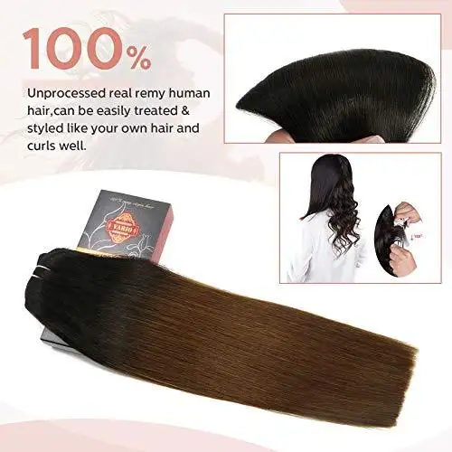 Clip In Human Hair Extensions Thicken Double Weft 9A Brazilian Hair 7pcs - Image 16