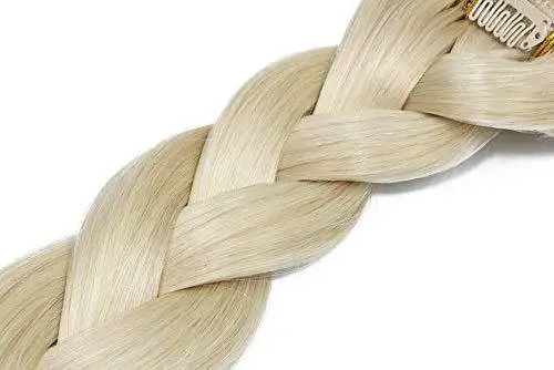 Clip In Human Hair Extensions Thicken Double Weft 9A Brazilian Hair 7pcs - Image 27
