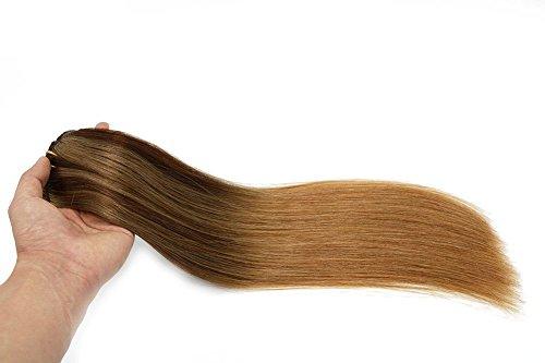Clip In Human Hair Extensions Thicken Double Weft 9A Brazilian Hair 7pcs - Image 66