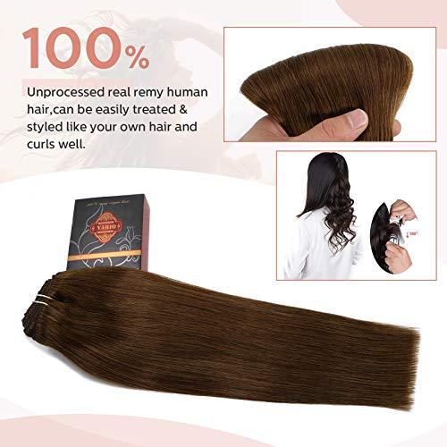 Clip In Human Hair Extensions Thicken Double Weft 9A Brazilian Hair 7pcs - Image 80