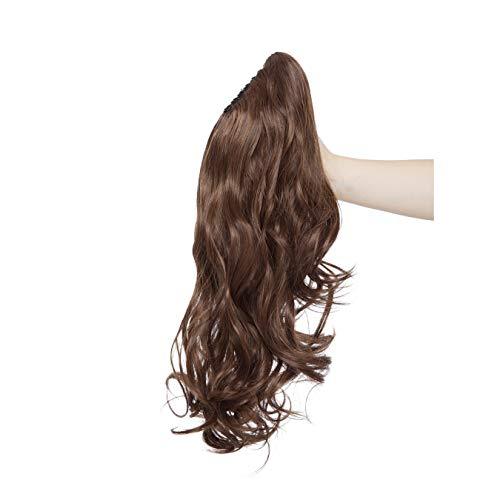 Clip in Jaw Ponytail Hairpiece Hair Extension - Image 100