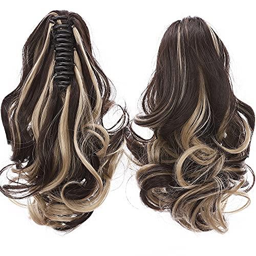 Clip in Jaw Ponytail Hairpiece Hair Extension - Image 107