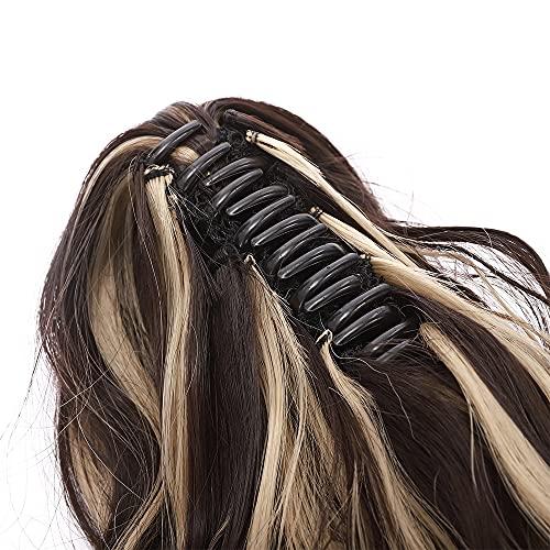 Clip in Jaw Ponytail Hairpiece Hair Extension - Image 109