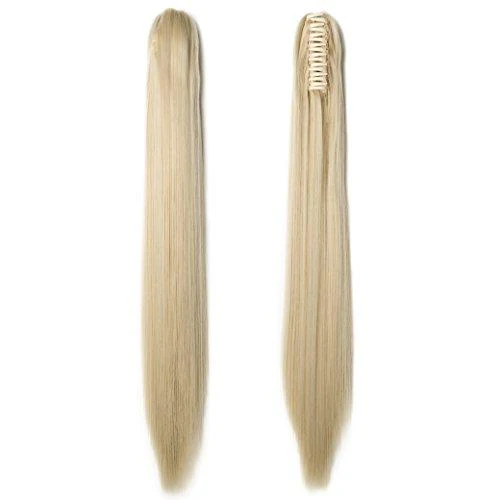 Clip in Jaw Ponytail Hairpiece Hair Extension - Image 113
