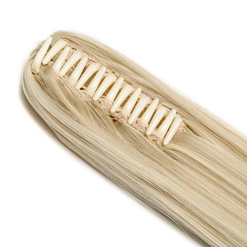 Clip in Jaw Ponytail Hairpiece Hair Extension - Image 114