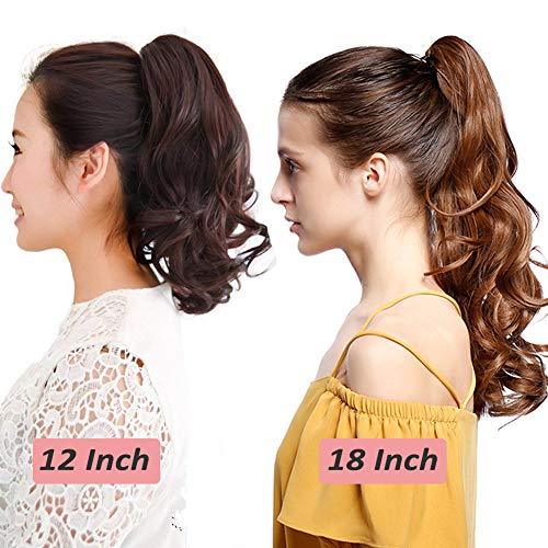 Clip in Jaw Ponytail Hairpiece Hair Extension - Image 120