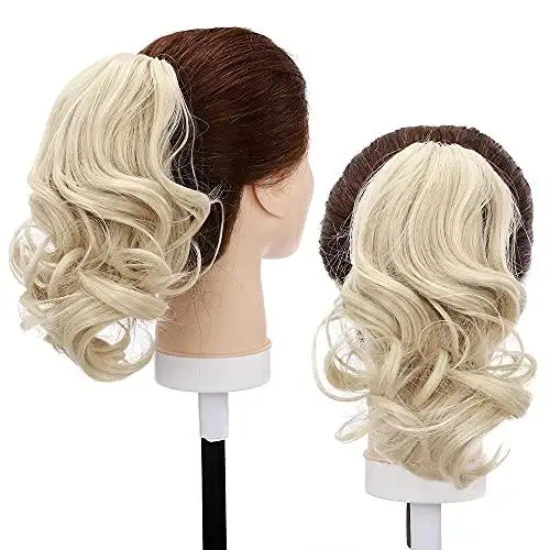 Clip in Jaw Ponytail Hairpiece Hair Extension - Image 3